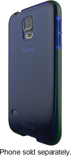  Tech21 - Herringbone Classic Case for Samsung Galaxy S5 Cell Phones - Blue