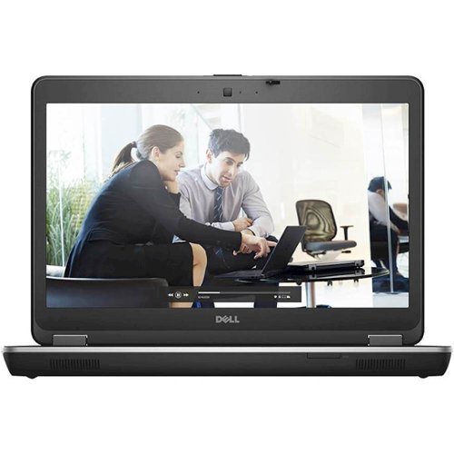 Dell - Latitude 14" Laptop - Intel Core i5 - 8GB Memory - 500GB Hard Drive - Pre-Owned - Black-Front_Standard 