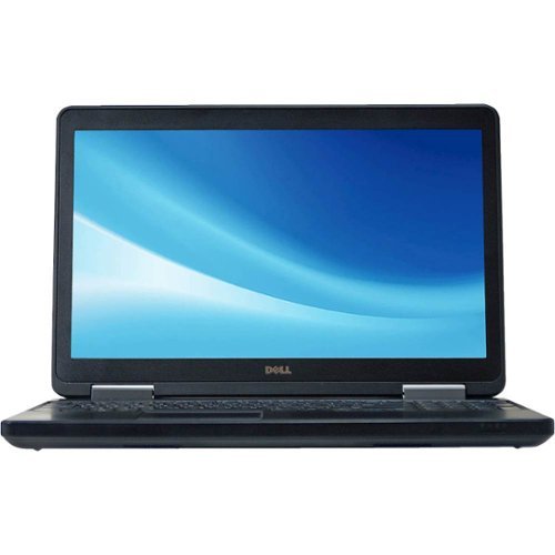 Dell - Latitude 15.6" Laptop - Intel Core i5 - 8GB Memory - 240GB Solid State Drive - Pre-Owned - Black-Front_Standard 