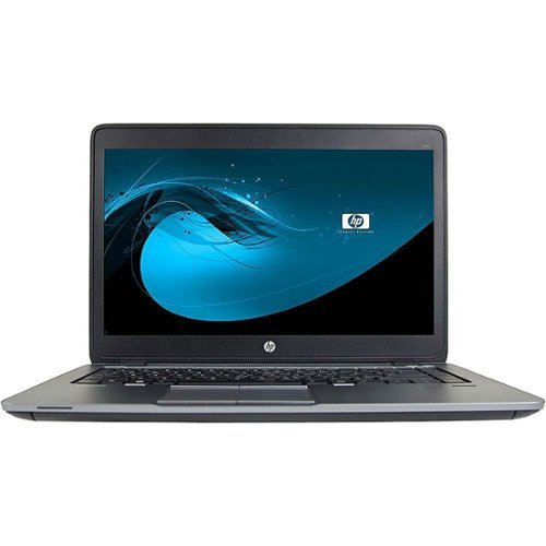 HP - EliteBook 14" Laptop - Intel Core i5 - 8GB Memory - 500GB Solid State Drive - Pre-Owned - Black-Front_Standard 