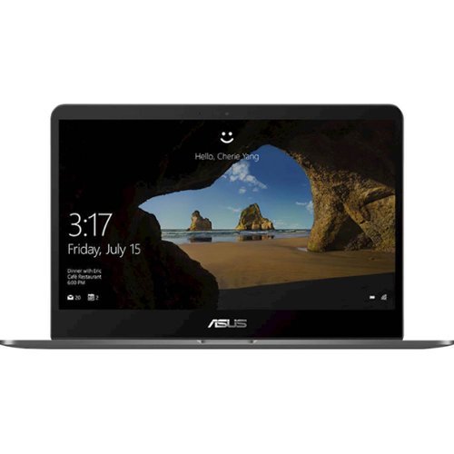 ASUS - ZenBook Flip 2-in-1 14" Touch-Screen Laptop - Intel Core i5 - 8GB Memory - 256GB Solid State Drive-Front_Standard 
