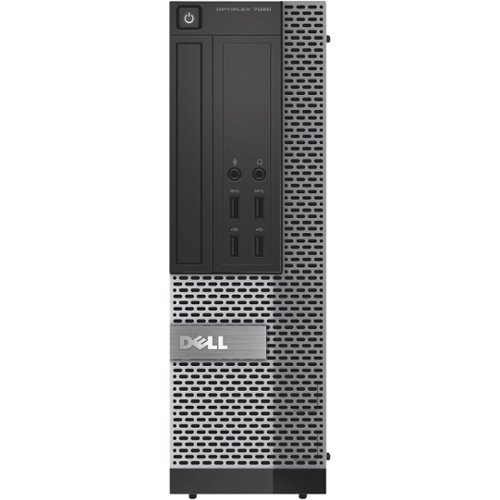 Dell - OptiPlex Desktop - Intel Core i5 - 8GB Memory - 500GB Hard Drive - Pre-Owned - Black-Front_Standard 