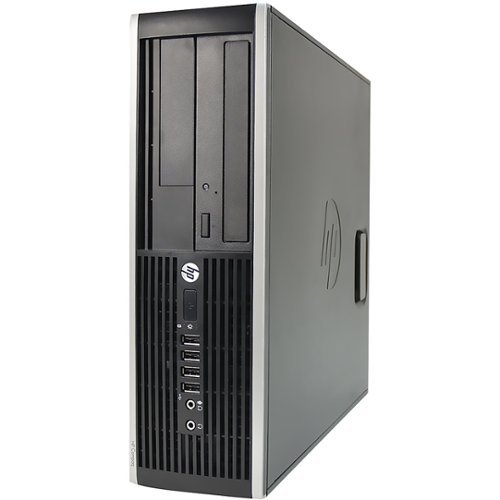 HP - Compaq Desktop - Intel Core i5 - 16GB Memory - 500GB Hard Drive - Pre-Owned - Black-Front_Standard 