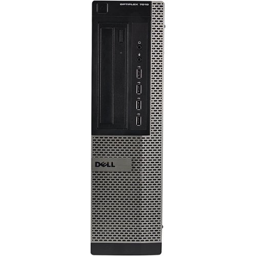Dell - OptiPlex Desktop - Intel Core i5 - 8GB Memory - 500GB Hard Drive - Pre-Owned - Black-Front_Standard 
