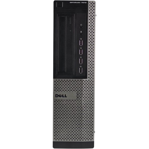 Dell - OptiPlex Desktop - Intel Core i5 - 8GB Memory - 2TB Hard Drive - Pre-Owned - Black-Front_Standard 