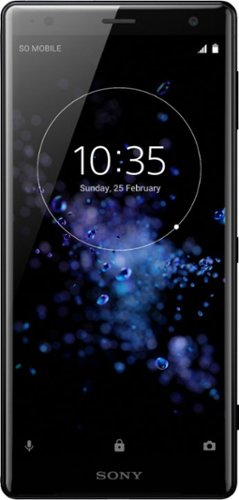  Sony - XPERIA XZ2 with 64GB Memory Cell Phone (Unlocked) - Liquid Black