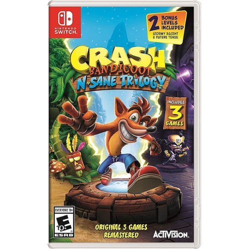 Photos - Game Activision Crash Bandicoot N. Sane Trilogy Standard Edition - Nintendo Switch 88199 