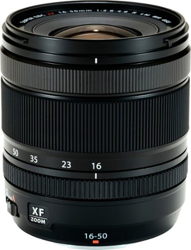 Fujifilm XF16-50mmF2.8-4.8 R LM WR Zoom Lens for Fujifilm X-Mount System Cameras - Black GLOBAL SHIPPING