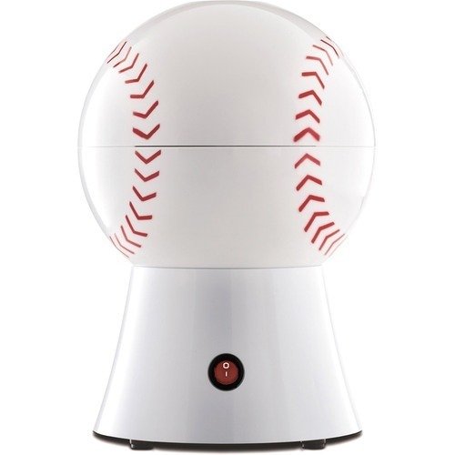  Brentwood - 12-Cup (PC-485) Baseball Popcorn Maker - White