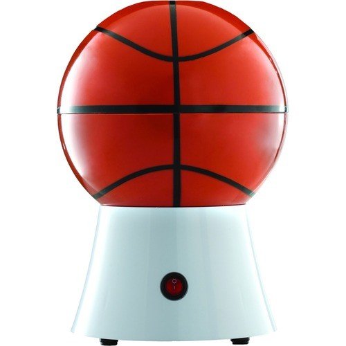  Brentwood - 12-Cup (PC-484) Basketball Popcorn Maker - Brown