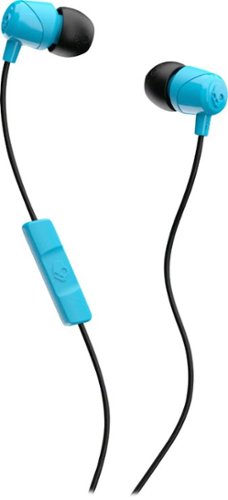 Skullcandy - Jib Wired In-Ear Headphones - Blue/Black/Blue