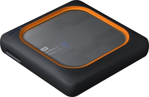 WD My Passport Wireless 500GB External USB 3.0 Portable SSD - Black WHERE TO BUY
