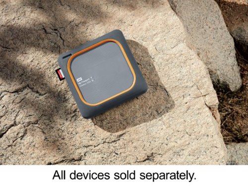 WD My Passport Wireless 500GB External USB 3.0 Portable SSD - Black BUY IN MIDDLE EAST