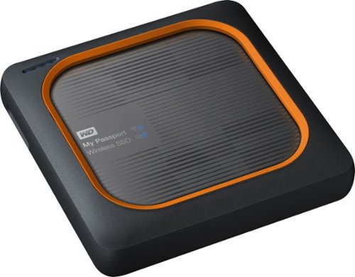 WD My Passport Wireless 500GB External USB 3.0 Portable SSD - Black WORLDWIDE DELIVERY