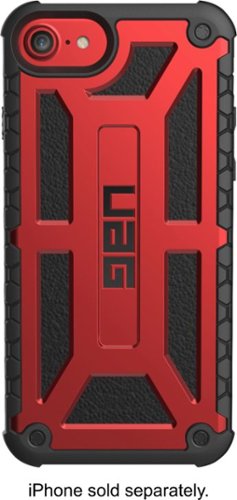 UAG  Monarch Series Case for Apple iPhone 6, 6s, 7, 8 and SE (2nd generation) - Crimson WORLDWIDE DELIVERY