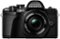 Olympus - OM-D E-M10 Mark III Mirrorless Camera with 14-42mm Lens - Black-Front_Standard