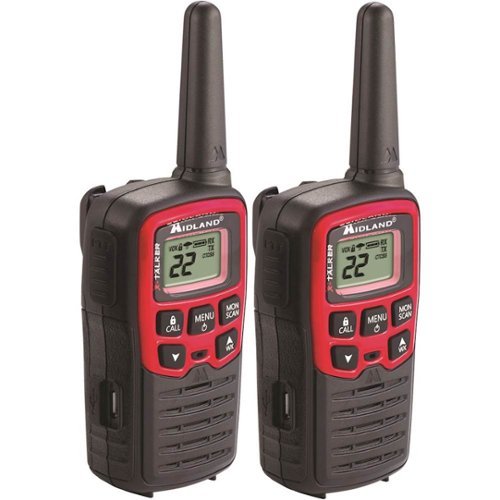 Midland - E+Ready X-TALKER 26-Mile, 22-Channel FRS 2-Way Radios (Pair)
