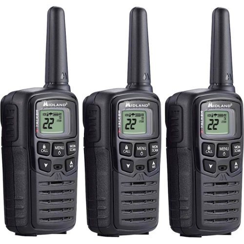 Midland - X-Talker 20-Mile, 22-Channel FRS/GMRS 2-Way Radios (3-Pack)