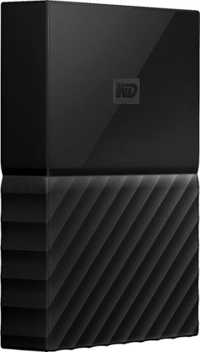 WD - My Passport for Mac 4TB External USB 3.0 Portable Hard Drive with Hardware Encryption - Black-Angle_Standard 