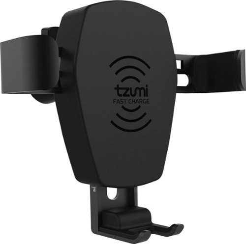  Tzumi - Car Holder/Charger for Mobile Phones - Black