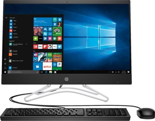  23.8&quot; Touch-Screen All-In-One - Intel Core i3 - 8GB Memory - 1TB Hard Drive - HP Finish In Jet Black