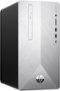 HP - Pavilion Desktop - Intel Core i7 - 16GB Memory - 1TB Hard Drive + 128GB Solid State Drive - Natural Silver/Brushed Hairline Pattern-Angle_Standard