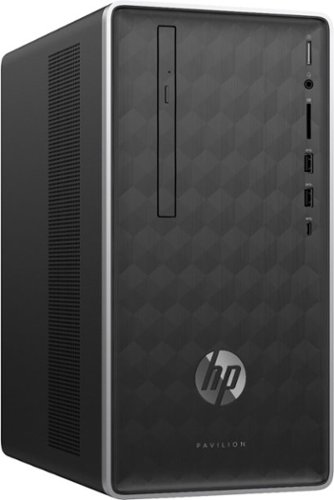  HP - Pavilion Desktop - AMD Ryzen 5-Series - 12GB Memory - 1TB Hard Drive - Ash Silver