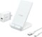Anker - PowerWave 10W Wireless Charging Stand for iPhones and Android - White-Front_Standard