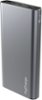 myCharge - RazorUltra 16,000 mAh Portable Charger for Most USB-Enabled Devices - Silver-Front_Standard