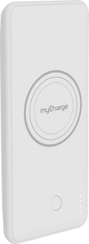  myCharge - Qi Certified Wireless Charging Pad for iPhone®/Android - White
