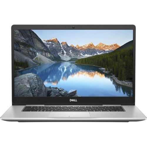 Dell - Inspiron 15.6" Touch-Screen Laptop - Intel Core i7 - 8GB Memory - NVIDIA GeForce MX130 - 1TB + 8GB Hybrid Hard Drive - Platinum Silver-Front_Standard 