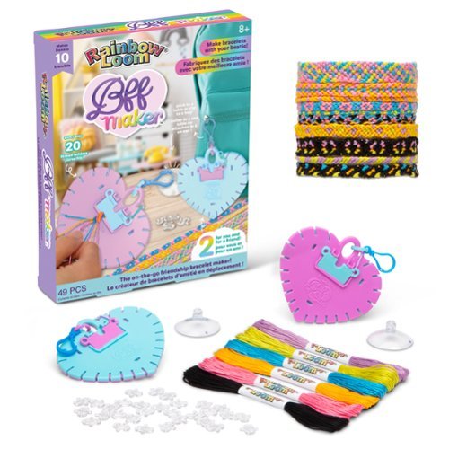 Choon's Design - Rainbow Loom: BFF Bracelet Maker DIY Friendship Bracelet Kit, Kids Ages 7+