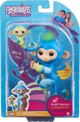  WowWee - Fingerlings Billie &amp; Aiden - Blue/Green