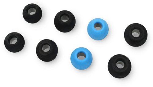 JLab Cloud Foam Ear Tips Kit - Black/Blue WORLDWIDE DELIVERY