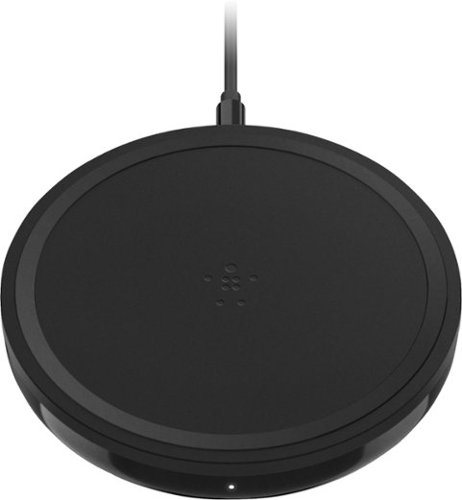  Belkin - BOOST↑UP 10W Qi Certified Wireless Charging Pad for iPhone/Android - Midnight Black