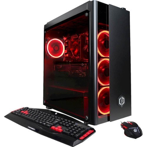 CyberPowerPC - Gamer Xtreme Desktop - Intel Core i5 - 8GB Memory - NVIDIA GeForce GT 730 - 1TB Hard Drive - Black-Front_Standard 