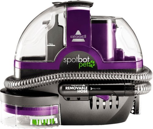  BISSELL - SpotBot Corded Handheld Deep Cleaner - Grapevine Purple/Titanium