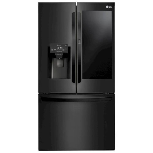 LG - 27.5 Cu. Ft. French InstaView Door-in-Door Smart Wi-Fi Enabled Refrigerator-Front_Standard 