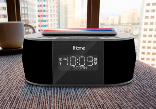 iHome IBTW38BC Alarm Clock - Black WORLDWIDE DELIVERY