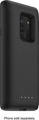  mophie - Juice Pack External Battery Case with Wireless Charging for Samsung Galaxy S9+ - Black