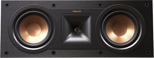 Klipsch - Reference Dual 5-1/4&quot; Center-Channel Speaker - Black