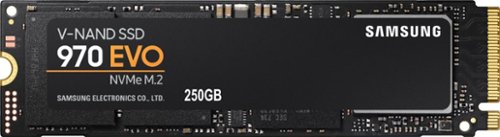  Samsung - 970 EVO 250GB Internal PCI Express 3.0 x4 (NVMe) Solid State Drive with V-NAND Technology