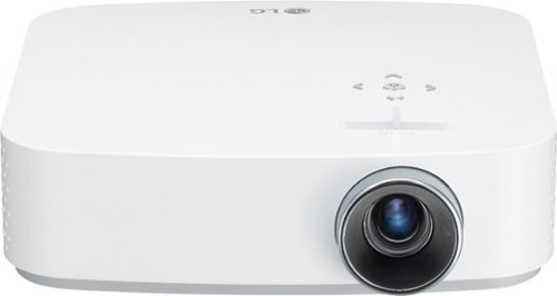 Photos - Projector LG  PF50KA 1080p Wireless Smart DLP Portable  - White PF50KA 