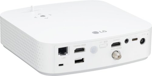 LG PF50KA 1080p Wireless Smart DLP Portable Projector - White SHOP ONLINE