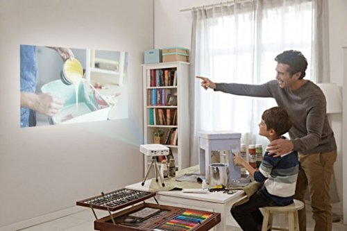 LG PF50KA 1080p Wireless Smart DLP Portable Projector - White BUY IN MIDDLE EAST