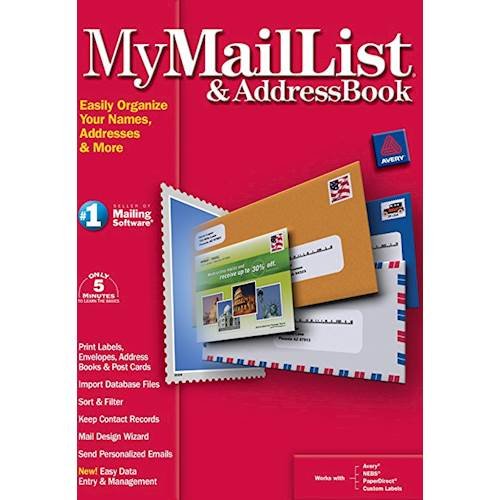 Avanquest - MyMailList & AddressBook 8 - Windows [Digital]