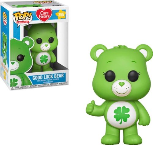  Funko - POP! Animation: Care Bears Good Luck Bear - Green