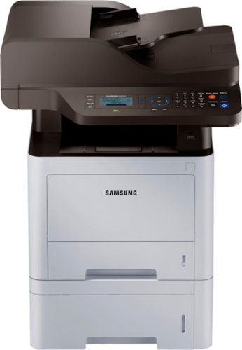 Samsung - ProXpress SL-M3870FW Wireless Black-and-White All-In-One Printer-Front_Standard 