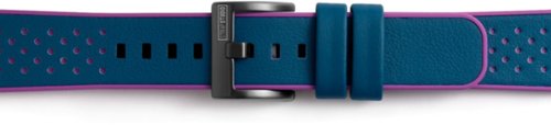 Strap Studio Hybrid Sport Armband Leather Watch Strap for Samsung Gear Sport SM-R600 - Blue/Pink WORLDWIDE DELIVERY
