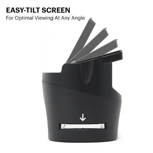 Kodak - Escáner digital de películas y diapositivas Scanza - Convierte negativos de películas y diapositivas a JPEG - Incluye LCD grande inclinable de 3,5 - Negro